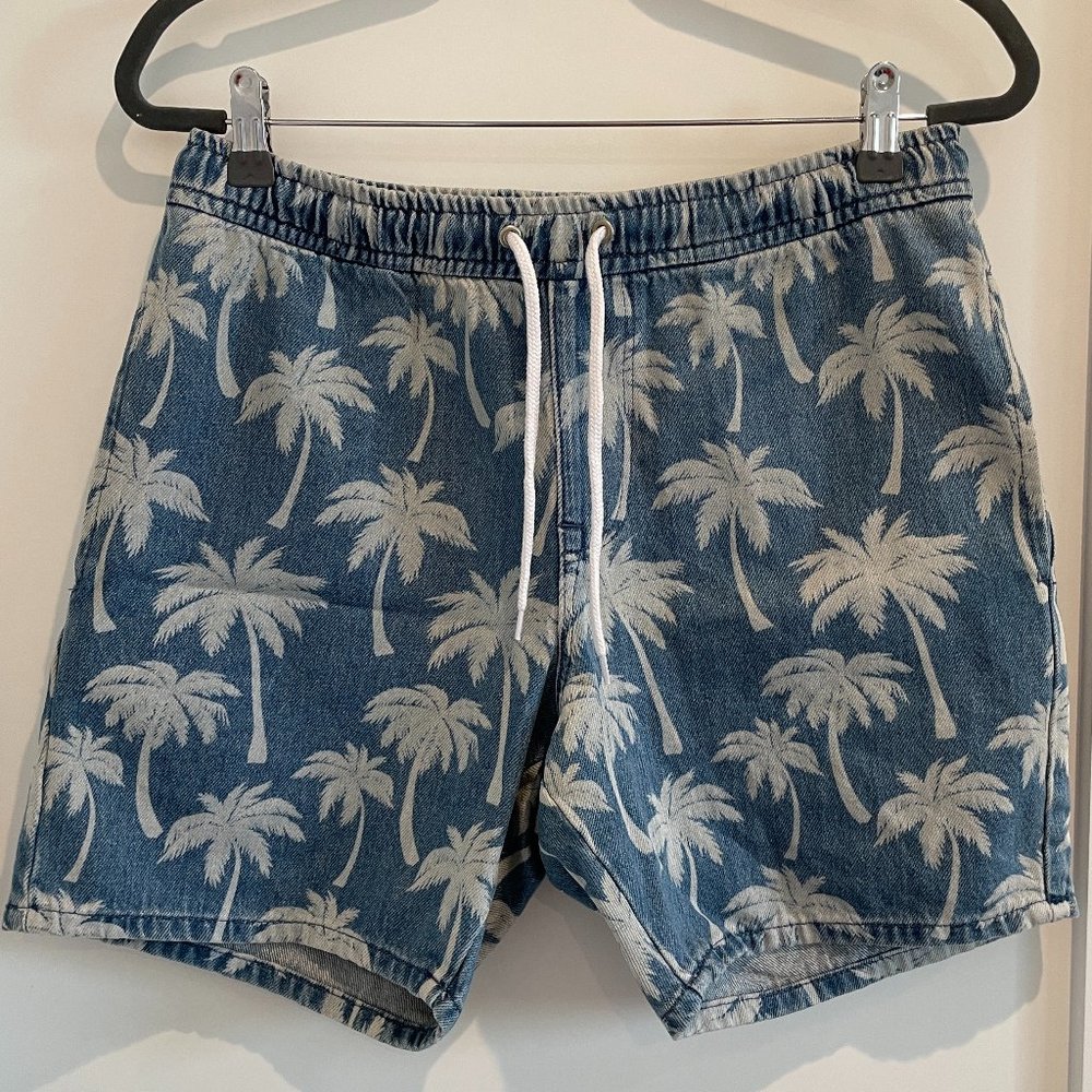 Asos Men's Denim Palm Shorts